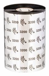 Zebra 3200 Wax/Resin cinta térmica 74 m Negro 