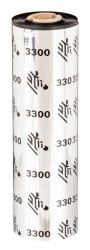 Zebra 3300 Wax/ Resin cinta térmica 74 m Negro 