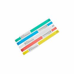 Zebra Z-Band UltraSoft Rojo, Blanco Pulsera de hospital 
