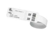 Zebra 10035439K muñequera Blanco Pulsera de hospital 