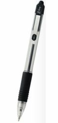 Zebra Pen Z-Grip 1.0mm Verde Bolígrafo de punta retráctil con pulsador 