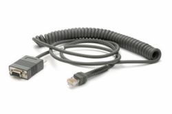 Zebra Motorola RS232 Cable cable de señal 2,7 m Gris 