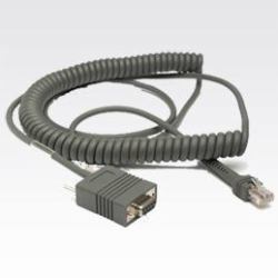Zebra Motorola RS232 Cable cable de señal 3,6 m Gris 