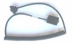 Zebra Motorola CBL-58918-03 cable de serie Negro 0,8 m RS232 DB9 