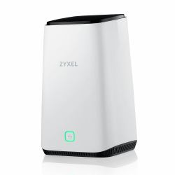 Zyxel FWA510 router inalámbrico Multi-Gigabit Ethernet Tribanda [2,4 GHz/5 GHz/5 GHz] 5G Negro, Blanco 