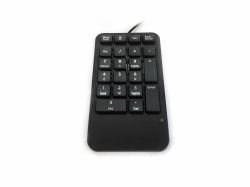 Accuratus 100 teclado numérico Universal USB Negro 