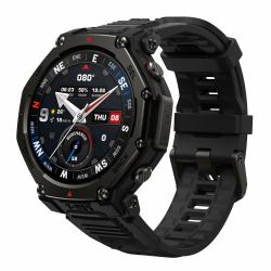 Amazfit T-rex 3 Pro 3,35 cm [1.32"] AMOLED 44 mm Digital 466 x 466 Pixeles Pantalla táctil Negro Wifi GPS [satélite] 
