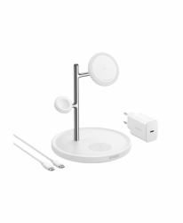 anker group Anker MagGo Universal Blanco USB Cargador inalámbrico Carga rápida Interior 