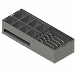 apg Solutions 20944PAC bandeja para cajón portamonedas Metal Negro 