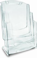 ARDA 70A43 estantería para libros 3 estanterías Transparente 