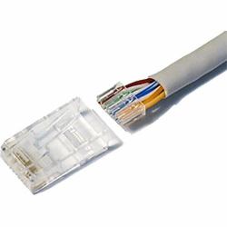 Cablenet 22-2100A conector RJ-45 Transparente 