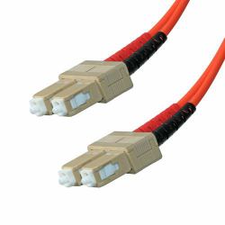 Cablenet OR3SCSC1 Cable de fibra óptica e InfiniBand 1 m SC Naranja 