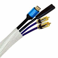 cablenet CNL 25M Brd Slv 18-32mm [45mm] Ls Wh
