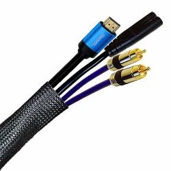 cablenet CNL 25M Brd Slv 20-40mm [64mm] Ls Bk