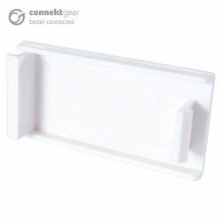 connektgear CONNEkT Gear 20-0011 placa de pared y cubierta de interruptor Blanco 
