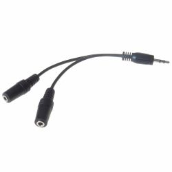 connektgear Computer Gear 26-0002 cable divisor y combinador Divisor de señal para cable coaxial Negro 