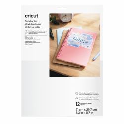 Cricut 2011883 papel fotográfico A4 Blanco Vinilo 