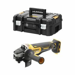 DeWALT DCG406NT-XJ portable sander Lijadora excéntrica Negro, Gris, Amarillo 9000 RPM 