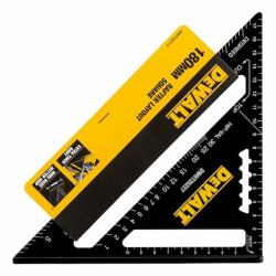 DeWALT DWHT25227-0 Regla 300 mm Aluminio Negro, Amarillo 