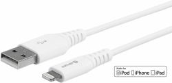 eSTUFF ES601004-BULK cable de conector Lightning 0,15 m Blanco 