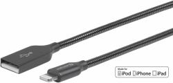 eSTUFF ES601065 cable de conector Lightning 0,5 m Gris 