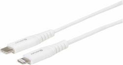 eSTUFF USB-C Lightning Cable MFI 2m White Blanco 