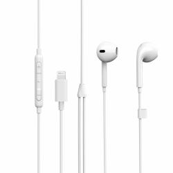 eSTUFF ES652010 auricular y casco Auriculares Alámbrico Dentro de oído Llamadas/Música Blanco 
