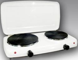 HJM 204 hobs Blanco Encimera Hornillo eléctrico / Placa eléctrica 2 zona[s] 
