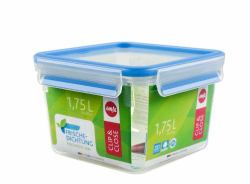 EMSA 508537 recipiente de almacenar comida Rectangular Caja 1,75 L Azul, Transparente 1 pieza[s] 
