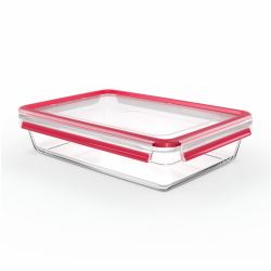 EMSA CLIP & CLOSE N10412 Rectangular Caja 3 L Transparente 1 pieza[s] 