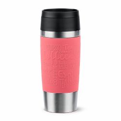 EMSA Travel Mug Classic 36 ml Coral, Acero inoxidable 