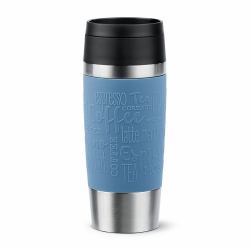 EMSA Travel Mug Classic 36 ml Azul, Acero inoxidable 