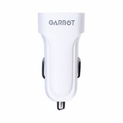 Garbot C-05-10201 cargador de dispositivo móvil Universal Blanco Encendedor de cigarrillos Auto 