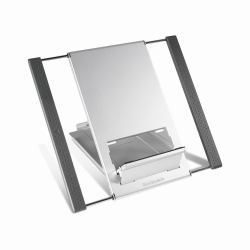 Goldtouch KOV-GTLS-0055 soporte para ordenador portátil Soporte con doble brazo articulado para ordenador portátil y tableta Aluminio 43,2 cm [17"] 