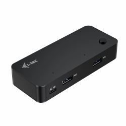i-tec Universal KVM HUB 2x USB-C + 2x USB-A 3.0 