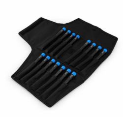 ifixit Marlin Screwdriver Set - 15 - Precision Screwdrivers - EU145462-1, Black,Blue, Black - Warranty: 24M