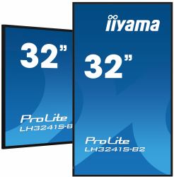 iiyama LH3241S-B2 pantalla de señalización Diseño de quiosco 80 cm [31.5"] LED 350 cd / m² Full HD Negro 24/7 