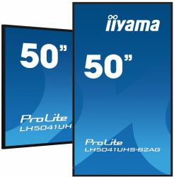 iiyama LH5041UHS-B2AG pantalla de señalización Pantalla plana para señalización digital 127 cm [50"] LCD 500 cd / m² 4K Ultra HD Negro 24/7 