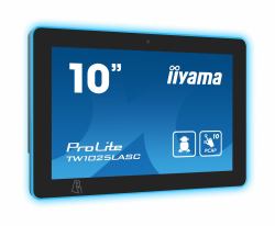 iiyama TW1025LASC-B1PNR pantalla para sala de reuniones 25,6 cm [10.1"] 1280 x 800 Pixeles LED Wi-Fi 4 [802.11n], 802.11g, 802.11b Negro Plástico Bluetooth 