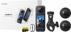Insta360 X4 Motorcycle Bundle cámara para deporte de acción 72 MP 8K Ultra HD CMOS 25,4 / 2 mm [1 / 2"] Wifi 500 g 