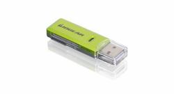 iogear GFR204SD lector de tarjeta Verde 