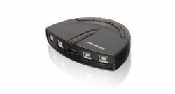 iogear GUB431 interruptor de impresora Alámbrico 