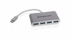 iogear HUB-C USB 3.2 Gen 2 [3.1 Gen 2] Type-C 5000 Mbit/s Plata 