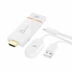 j5create JVAW76-N Adaptador de pantalla inalámbrico ScreenCast 4K HDMI™ 