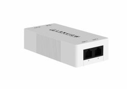 Lanview LVN-1000MB-POE30W-EXTENDER ampliador de red Blanco 100 Mbit/s 