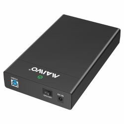 MAIWO K3568A caja para disco duro externo Carcasa de disco duro/SSD Negro 2.5/3.5" 