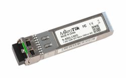 Mikrotik S-55DLC80D red modulo transceptor Fibra óptica 1250 Mbit/s SFP 1550 nm 