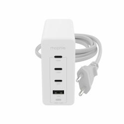 mophie 409909309 cargador de dispositivo móvil Portátil, Smartphone, Tableta Blanco Corriente alterna Carga rápida Interior 