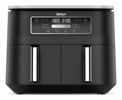 Ninja AF200EU freidora Doble 7,6 L Independiente 2400 W Freidora de aire caliente Negro 