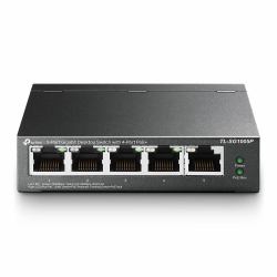 TP-Link TL-SG1005P No administrado Gigabit Ethernet [10/100/1000] Energía sobre Ethernet [PoE] Negro 